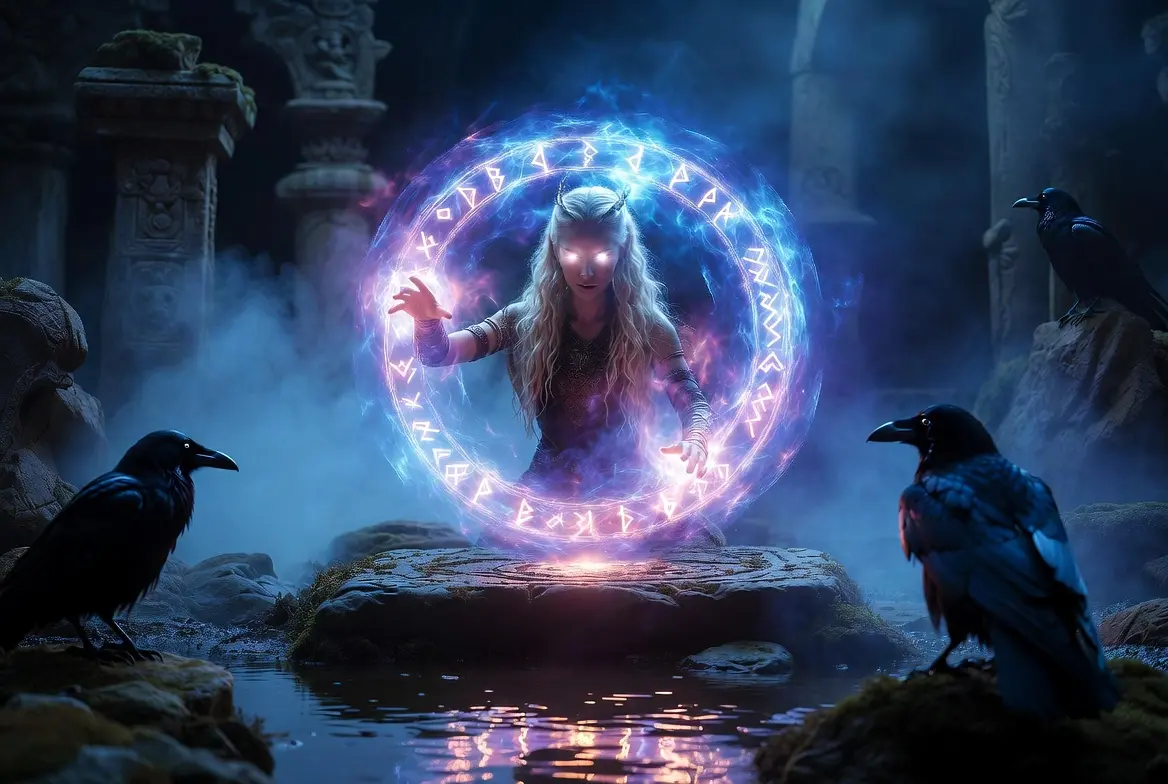 Freyja y la magia seidr